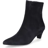 Paul green Dames Enkellaarsjes 8288 - Zwart - Maat 41