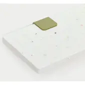 TIPTOE Bracket Wandplank Khaki Green | 120x20cm | Venezia Recycled Plastic