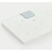 TIPTOE Bracket Wandplank Pale Blue | 90x20cm | Venezia Recycled Plastic