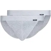 Skiny Slip grijs gemêleerd / zwart