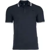 G-Star Shirt 'Dunda Slim Stripe' navy / wit