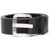 Diesel Riem zwart / zilver