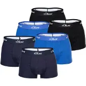 s.Oliver Boxershorts blauw / zwart / wit