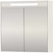 Proline SPK Premium Spiegelkast LED 80x14x74 cm Hoogglans Wit