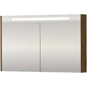 Proline SPK Premium Spiegelkast LED 120x14x74 cm Cabana Oak