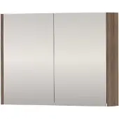 Proline SPK Xcellent Spiegelkast Dubbelzijdig 80x14x60 cm Terra Oak