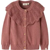 Lil´ Atelier Gebreid vest 'NMFNODA' oudroze