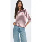 JDY Shirt 'JDYPisa' rosé / donkerrood