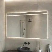 Boss & Wessing Bws badkamerspiegel | spark | rechthoek | met led verlichting