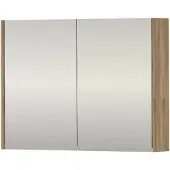 Proline SPK Xcellent Spiegelkast Dubbelzijdig 80x14x60 cm Cider Oak