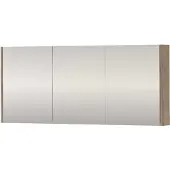 Proline SPK Comfort Spiegelkast Dubbelzijdig 140x14x60 cm Raw Oak