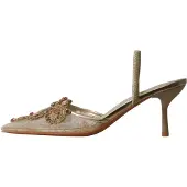 STEPHAN Pumps 'Pumps zum Hineinschlüpfen' goud