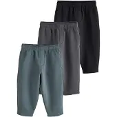 Next - Jongens - Set van 3 wijde joggingbroeken - Zwart
