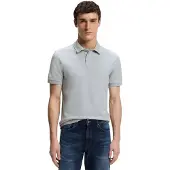 Hugo Boss Regular fit poloshirt van katoenmix model 'Passenger'