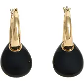 DKNY Oorbellen blauw / goud