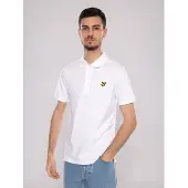 Lyle & Scott Shirt geel / wit