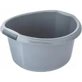 Altom Design Grijze Plastic Wasbak 10L - Keuken & Huishouden