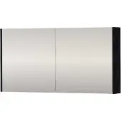 Proline SPK Xcellent Spiegelkast Dubbelzijdig 120x14x60 cm Black Oak