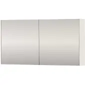 Proline SPK Comfort Spiegelkast Dubbelzijdig 120x14x60 cm Hoogglans Wit
