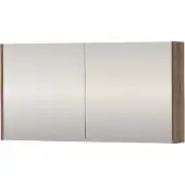 Proline SPK Xcellent Spiegelkast Dubbelzijdig 120x14x60 cm Terra Oak