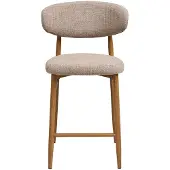 Ebuy24 Barstoel Levanto - Zand - Set van 2