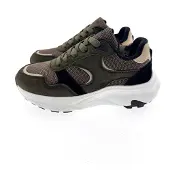 Develab Jongens Sneakers 40003 - Khaki - Maat 32