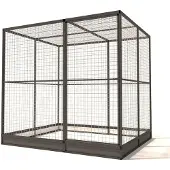 Glorenza Noa - Kattenren - Aluminium - Antraciet - 207x176x193 cm