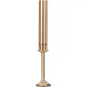 J-Line kandelaar - kristal - goud