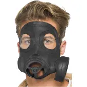 Smiffy'S Gasmasker (zwart)