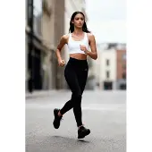 Tommy Life Hoge taille katoen-lycra jersey leggings