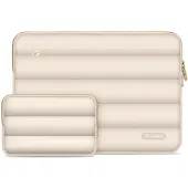 TechProtection Puffy MacBook 13 / 14 Inch Sleeve Sand
