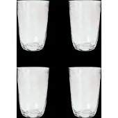 Broste Copenhagen Hammered drinkglas 50 cl Helder