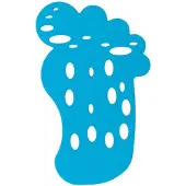 Atlantis Able2 - Anti-slip figuren - 6 stuks - Blauw