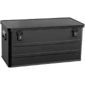 Alutec CLASSIC 11093Black Transportkist Aluminium (l x b x h) 775 x 385 x 375 mm