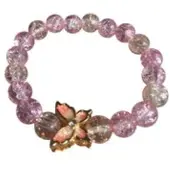 Fashion Jewelry Armband sparkle rose butterfly bedel rose.