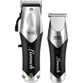 Wahl Launch Combo - Draadloze Kapperskit, Hoogwaardige Rotatiemotor, Lichtgewicht Ergonomisch Ontwerp, Taper & Afneembare Bladen