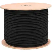 vidaXL Bungee Koorden 8 mm Zwart PP en rubber