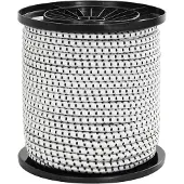 vidaXL Bungee Koorden 4 mm Zwart en Wit PP en rubber