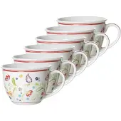 Ritzenhoff & Breker Jumbotassen Shanti 350 ml Set van 6