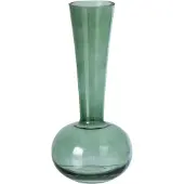 J-Line vaas ronde voet - glas - groen