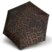 Knirps paraplu U.200 Ultra Light Duomatic Fashion Leo bruine
