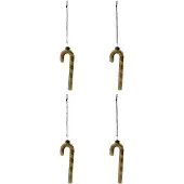House Doctor Stick kersthanger 4-pack Goud