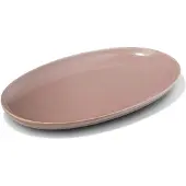 HEMA Serveerschaal 20 X 32 X 3cm Puur Aardewerk Taupe (taupe)