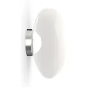 Tom Dixon Melt Surface LED wandlamp Opal-silver