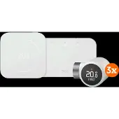 Tado Draadloze Slimme ThermostaatX Multi Room Startpakket 2e Generatie (3 Radiatorknoppen)
