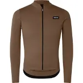 Gripgrab - EXPLR Merinotech Thermal Long Sleeve Jersey - Fietsjack M, bruin