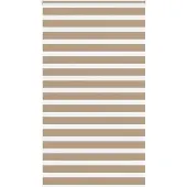 vidaXL Zebra Blind 135x230 cm stofbreedte 130,9 cm polyester zandbruin