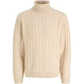 Jack & jones Premium Trui 'JPRBLUCALLUM' beige
