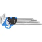 Högert Schroevendraaierset, verschillende maten: TT10, TT15, TT20, TT25, TT27, TT30, TT40, TT45, TT50, model HT1W810