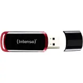 Intenso Business Line USB-stick 64 GB Zwart, Rood 3511490 USB-A 2.0
